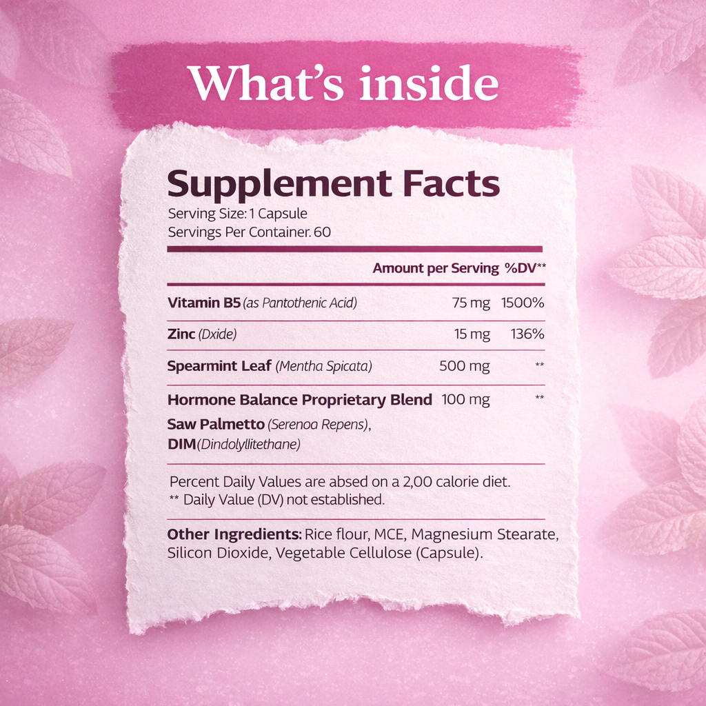 Spearmint for PCOS & Hormonal Balance